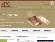 Tablet Screenshot of gpccarton.com